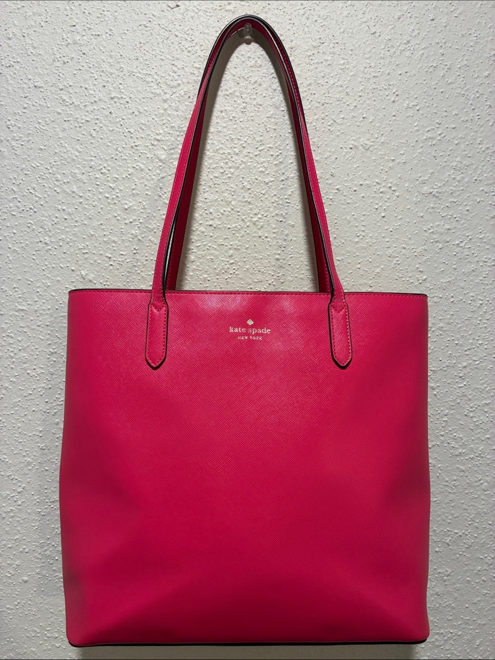 kate spade Hot Pink Leather Tote